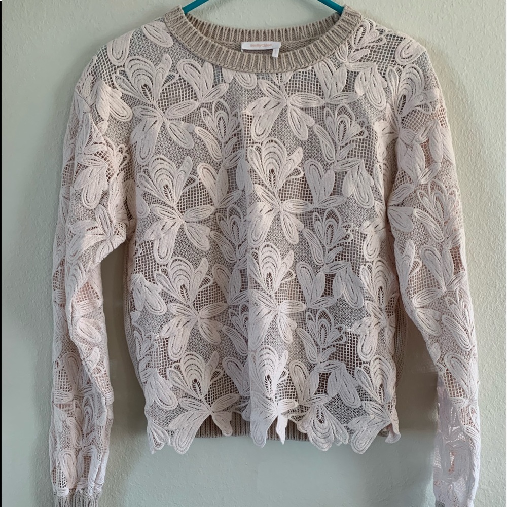 Chloe Lace Sweater